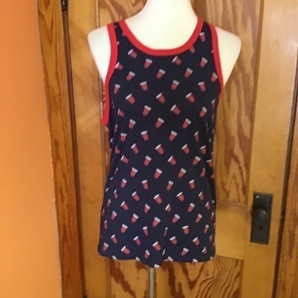 Fifth Sun Beer cups tank top - Picture 6 of 7